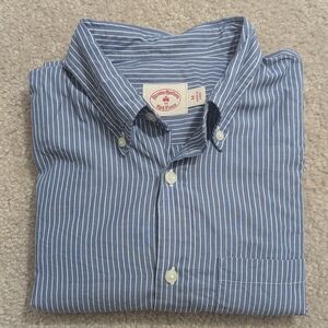 Brooks Brothers Red Fleece Men's Striped Button Down Shirt